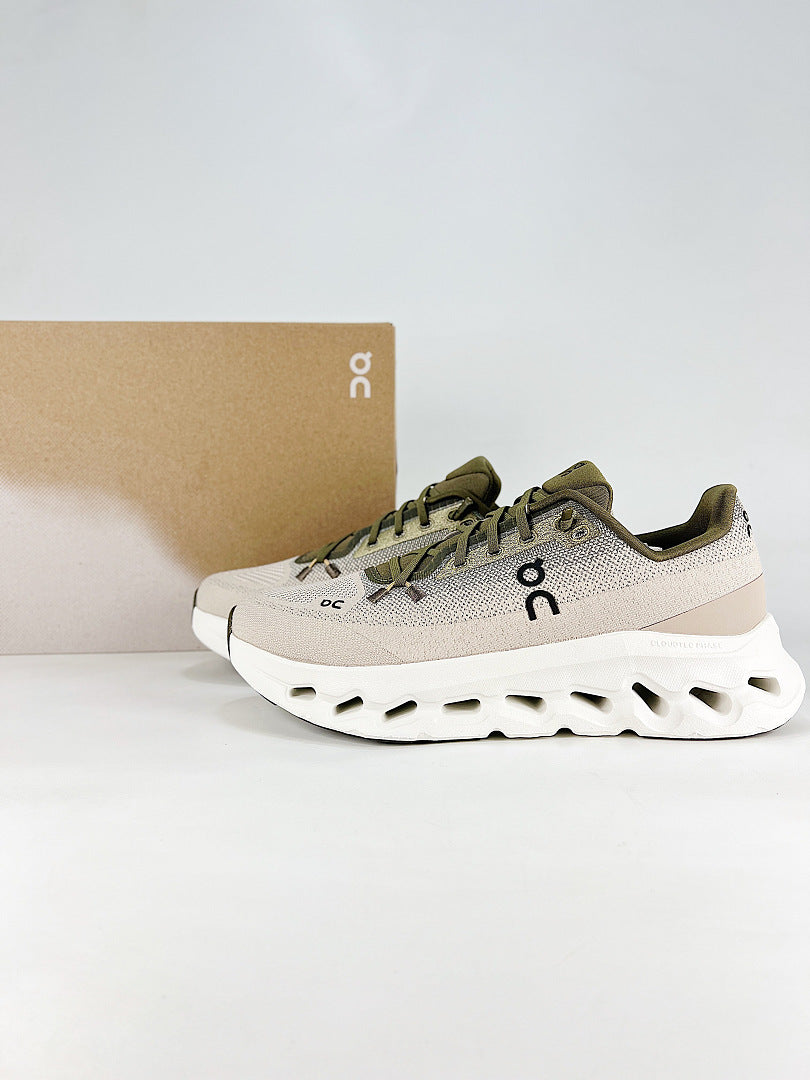 On Cloudtilt Mens Beige Olive Lifestyle Sneakers 3ME10104843