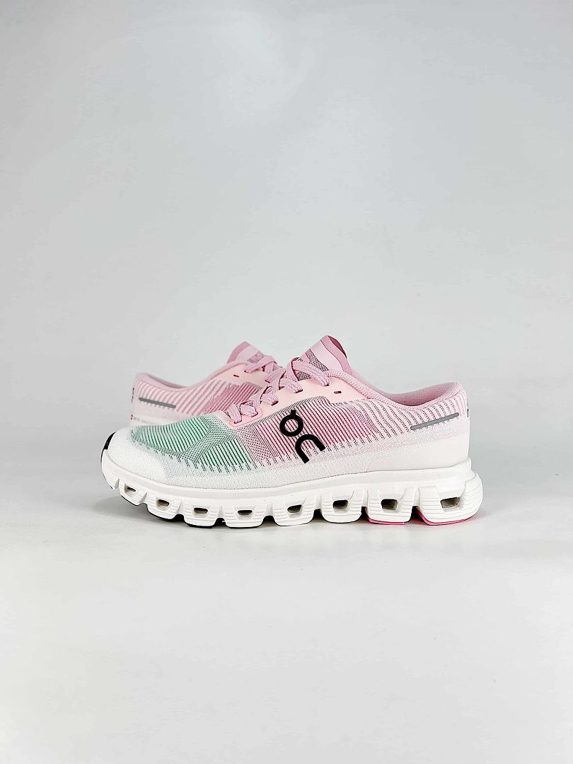 On Cloud 6 Push Pink & Mint Sneakers | Women's & Men's Style | 3MF10053607
