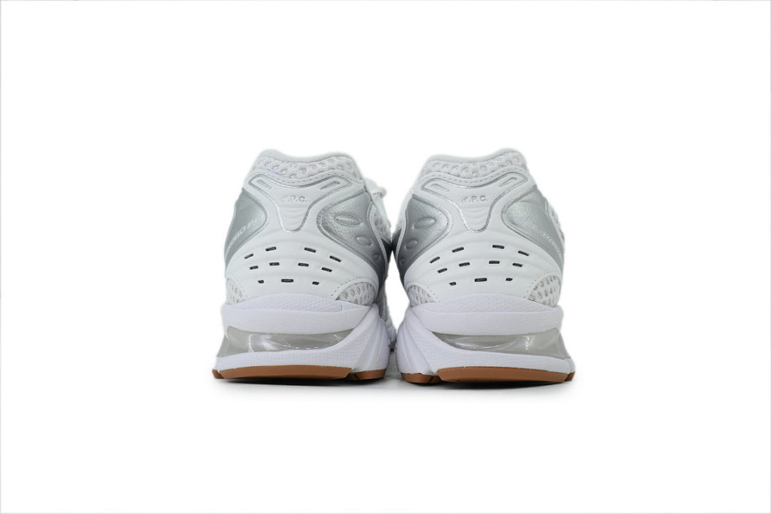 A.P.C. x ASICS GEL-KAYANO 14 White Pure Silver Women's Men's Retro Sneakers | 1203A727-100