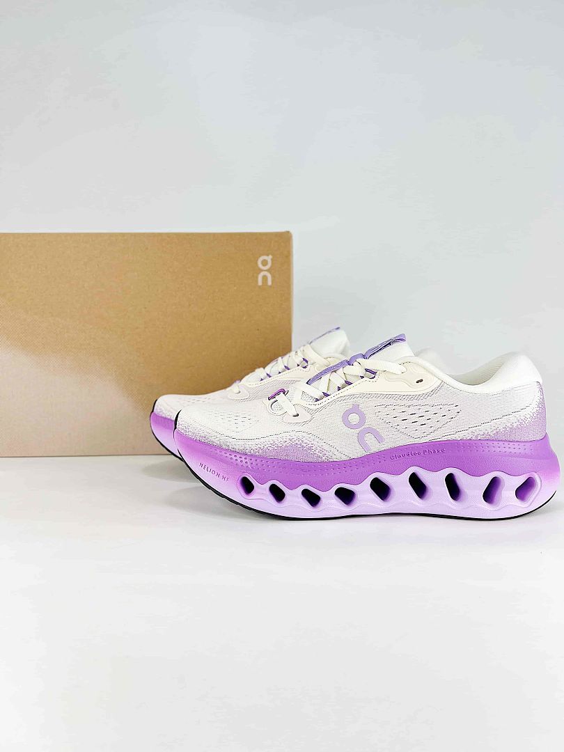 On Cloudtilt White Purple Lifestyle Sneakers