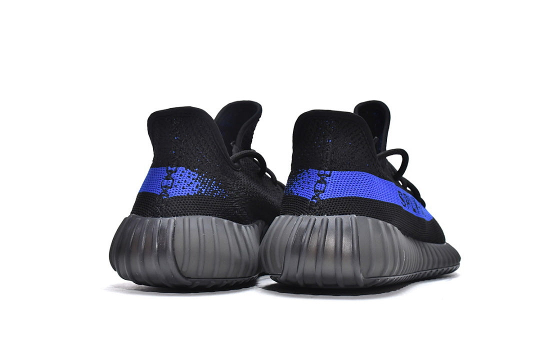 adidas Yeezy Boost 350 V2 Black Blue GY7164 Women's Men's SPLY-350 Streetwear Sneakers