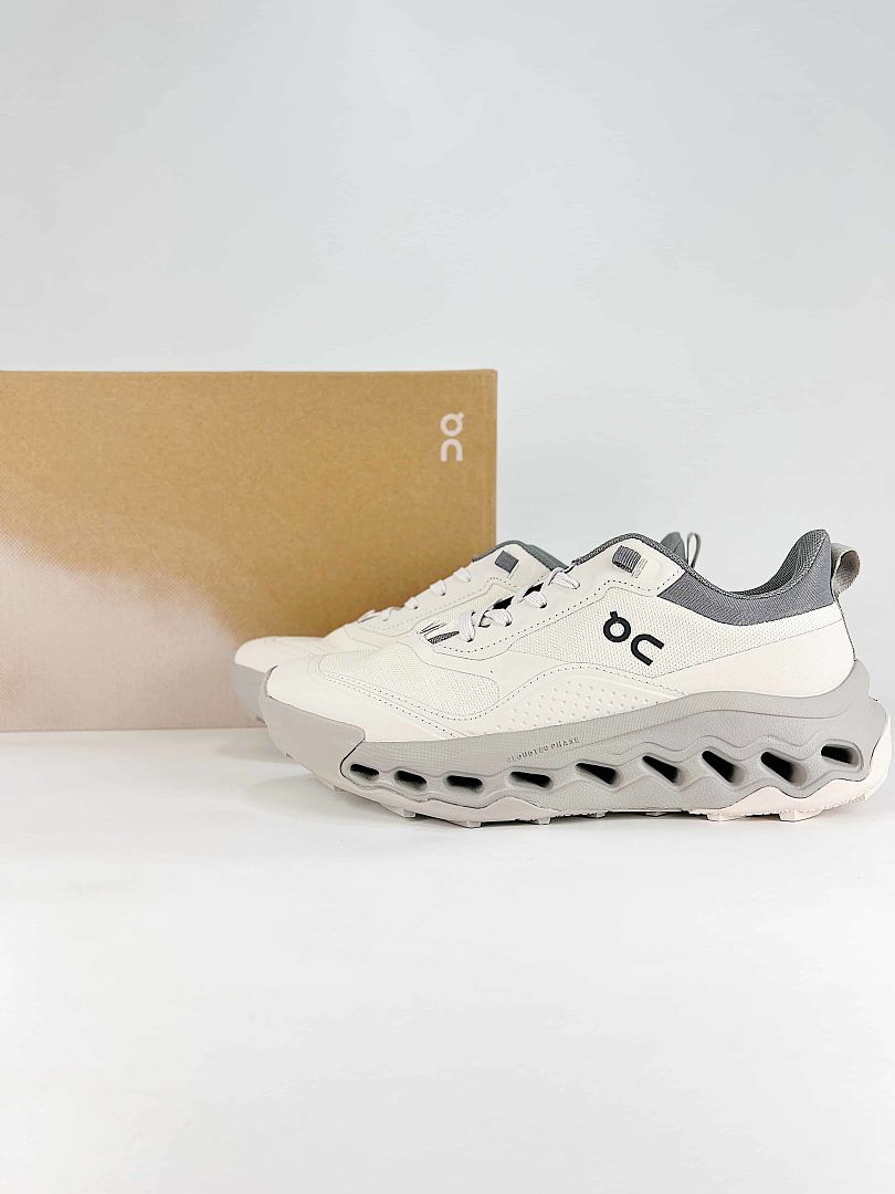 On Cloudleap Cream White Grey Lifestyle Sneakers 3MG10333060