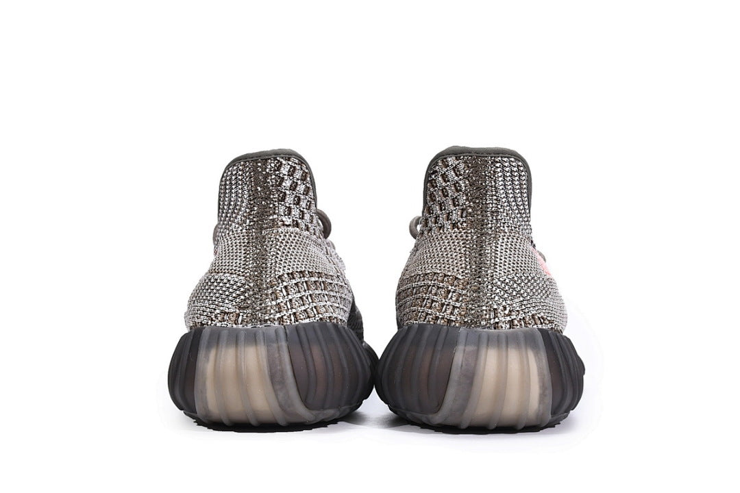 adidas Yeezy Boost 350 V2 Ash Stone GW0089 Women's Men's Grey Coral Streetwear Sneakers