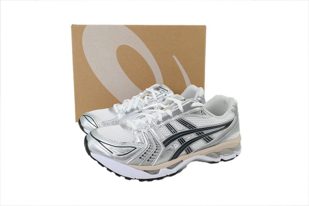 ASICS GEL-KAYANO 14 White Graphite Grey 1203A537-110 | Women's Men's Y2K Retro Sneakers