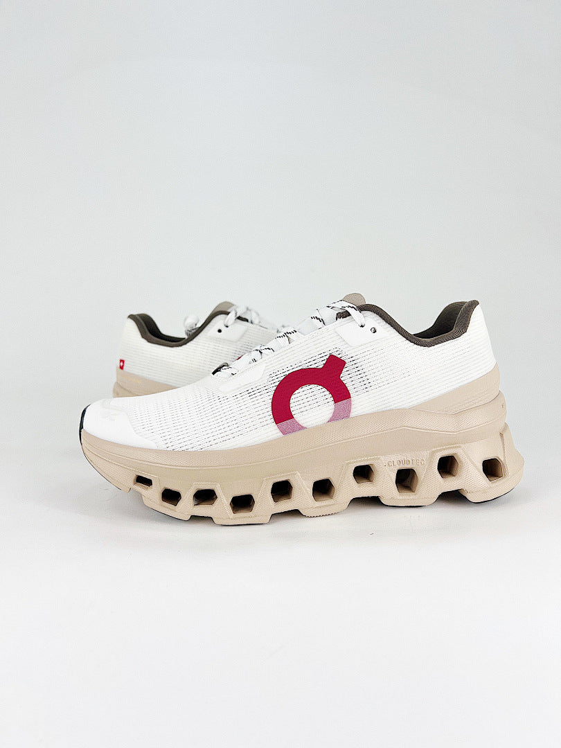 On Cloudmonster Void Year of the Horse White Red Sneakers 3WG10571217