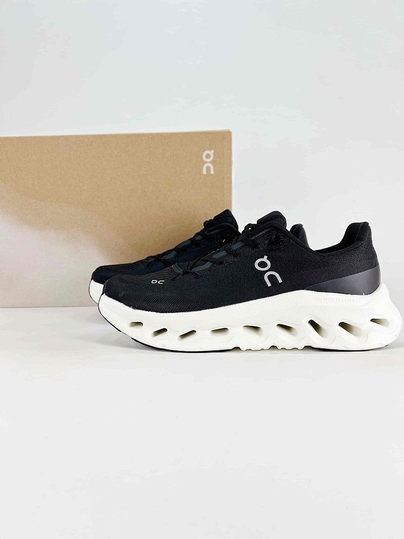 On Cloudtilt Moon Black Cream Sneakers Low Top Lifestyle Shoes 3MF30670664