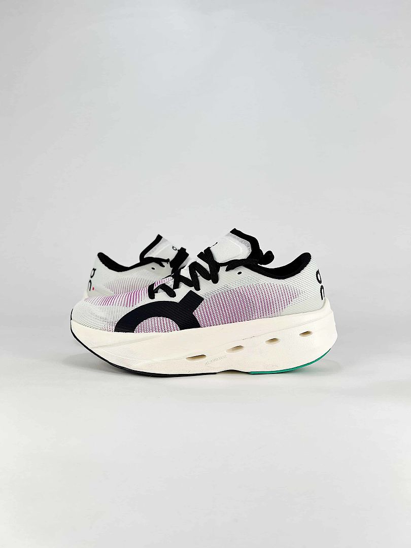 On Cloudboom Volt White Lilac Black Low Top Sneakers Women Men 3MG10974916