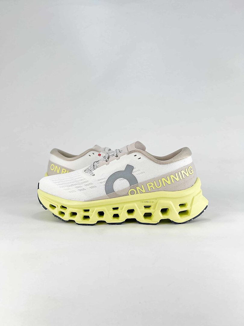 On Cloudsurfer 3 White Yellow Sneakers 3MG10053078