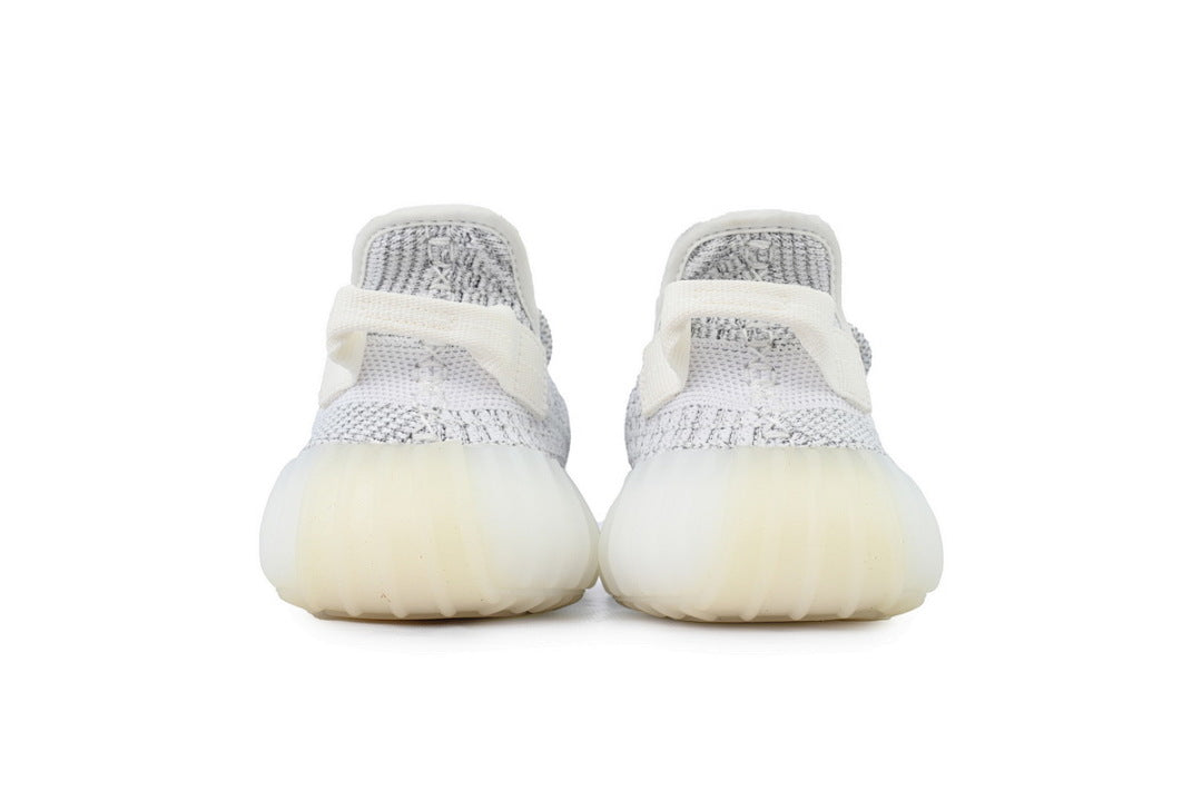 adidas Yeezy Boost 350 V2 Static Reflective EF2367 | Women's Men's White Grey Sneakers