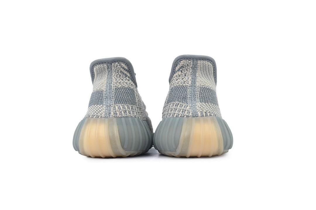 adidas Yeezy Boost 350 V2 Israfil FZ5421 Women Men Grey Blue Sneakers