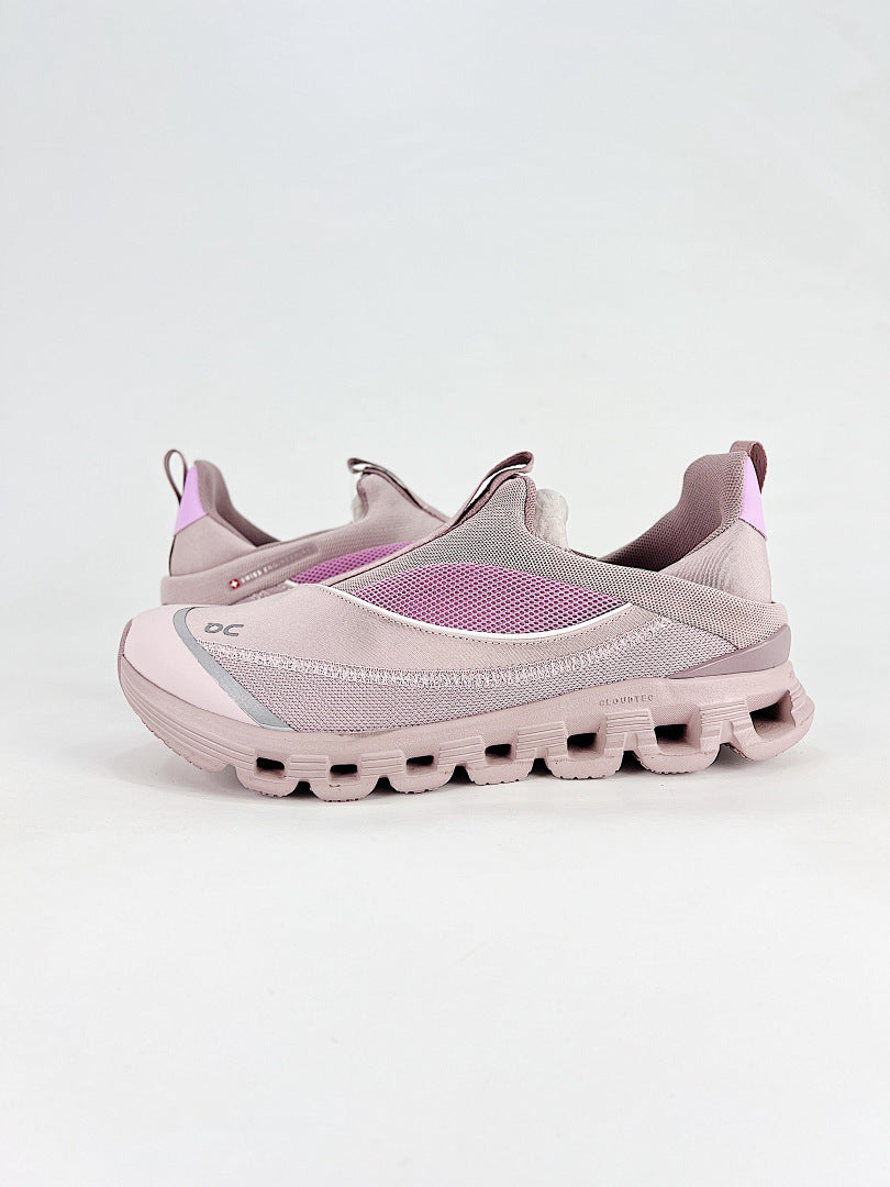 On Cloud Blush Pink Slip On Sneakers Women Men Casual Shoes