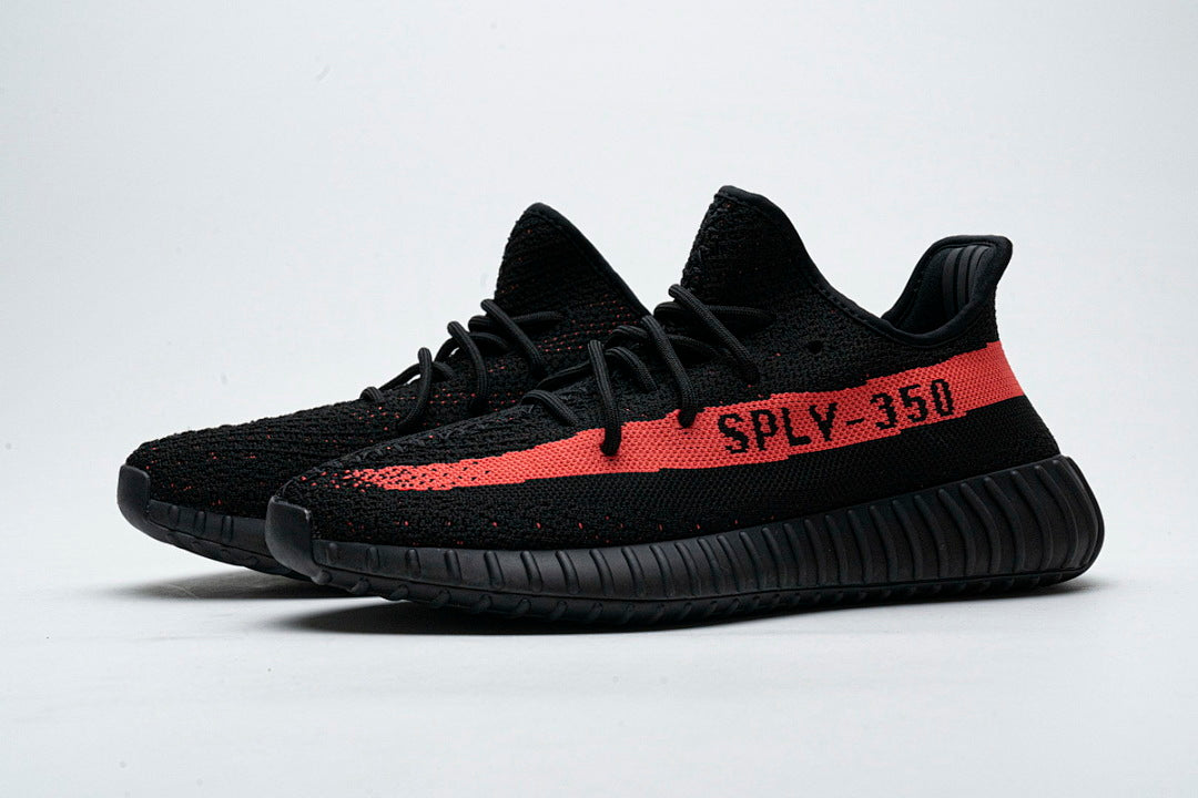 adidas Yeezy Boost 350 V2 "Core Black/Red" BY9612 | Women's Men's Sneakers