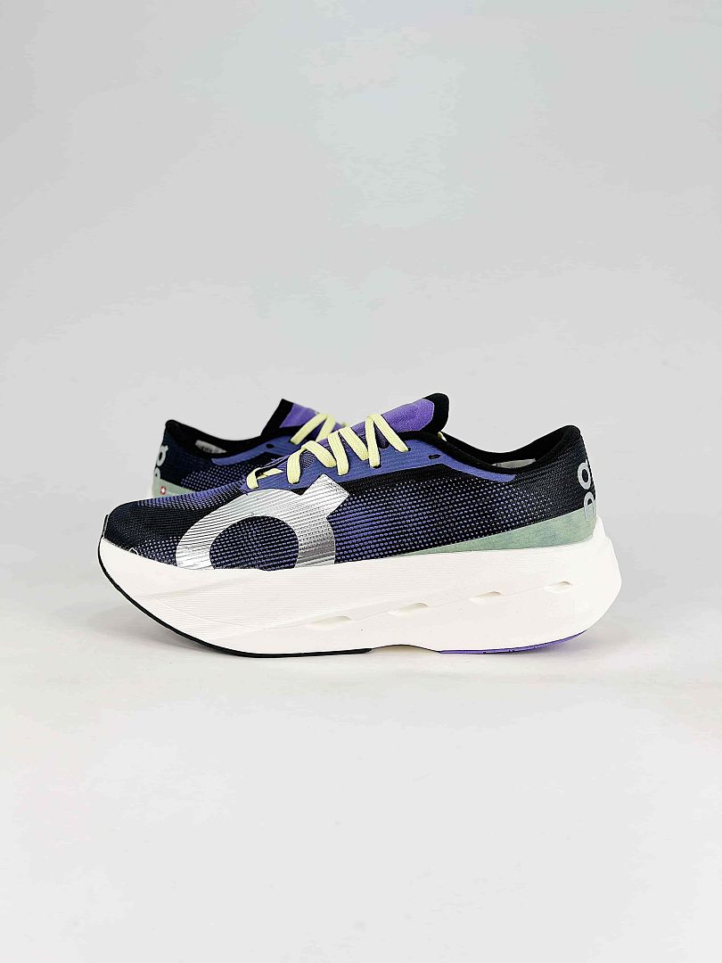 On Cloudboom Volt Black Purple Running Sneakers Women Men 3WF30984766