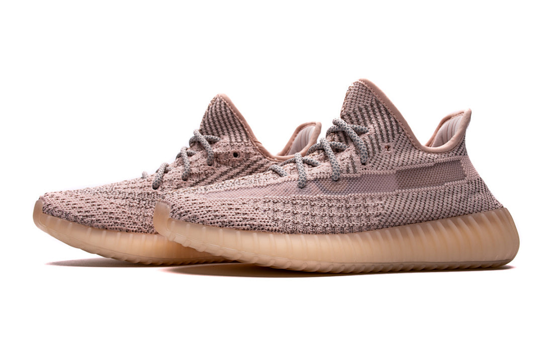 adidas Yeezy Boost 350 V2 Synth Reflective FV5666 | Women's Men's Pink Grey Sneakers