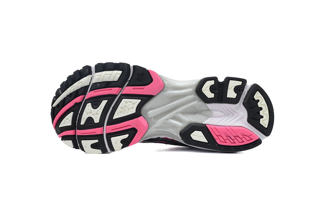 ASICS GEL-KAYANO 14 'Pink Glow' Silver & Black Women's Men's Y2K Retro Sneakers 1201A019-700