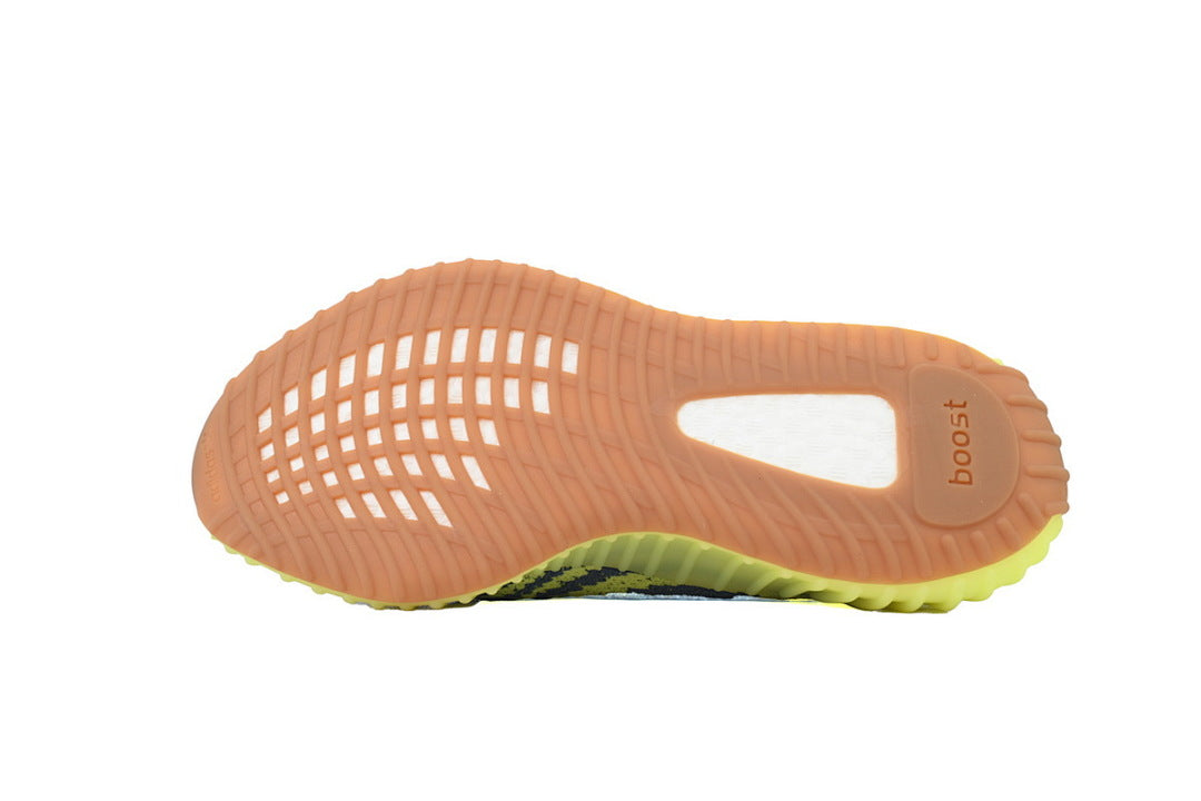 adidas Yeezy Boost 350 V2 Semi Frozen Yellow B37572 Sneakers Women Men