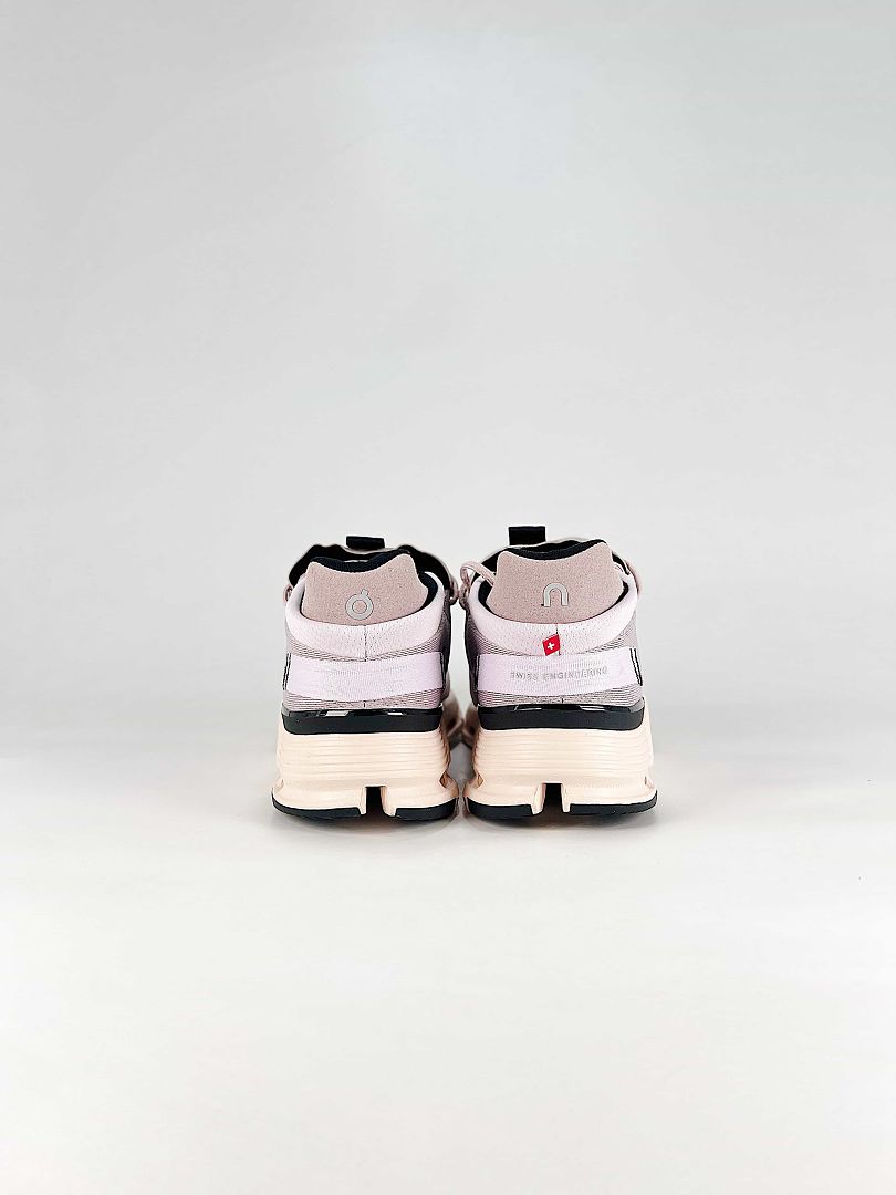 On Cloudnova 2 Blush Pink Grey Lifestyle Sneakers 3WE30221238