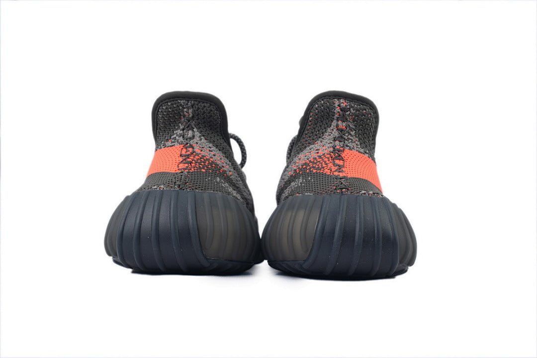 Adidas Yeezy Boost 350 V2 Grey Orange Sneakers