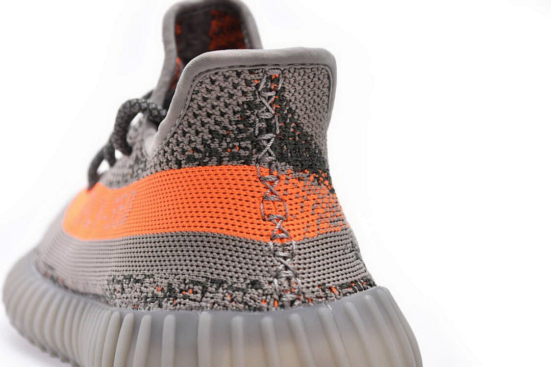 adidas Yeezy Boost 350 V2 Beluga Reflective GW1229 Women's Men's Grey Orange Sneakers
