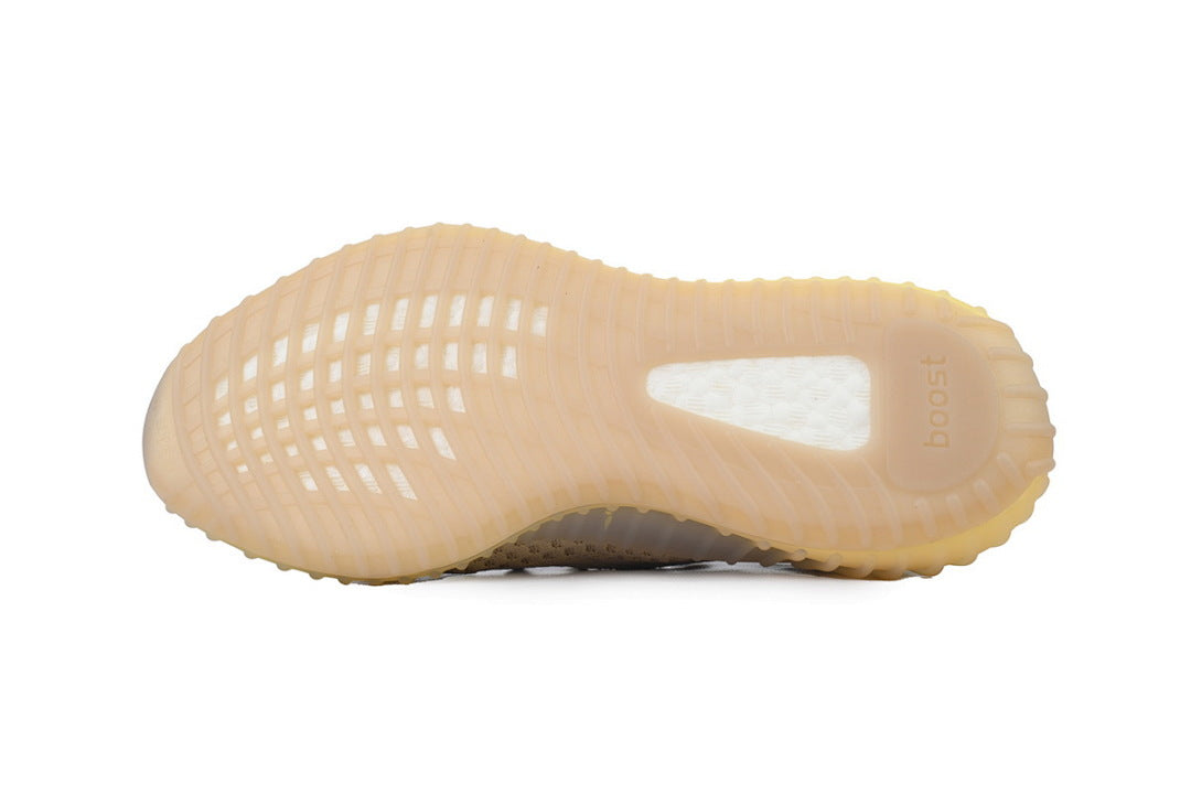 adidas Yeezy Boost 350 V2 Flax FX9028 | Women's Men's Beige Yellow Streetwear Sneakers