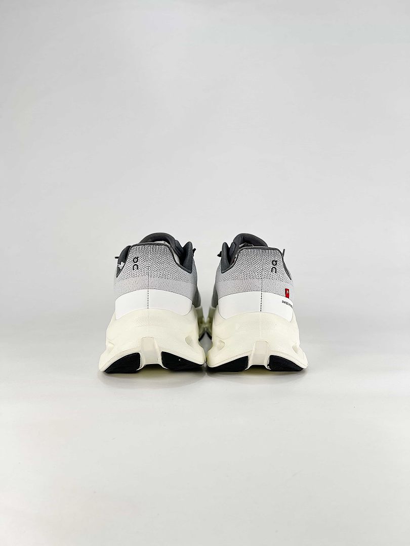 On Cloudtilt Grey Black Cream Lifestyle Sneakers