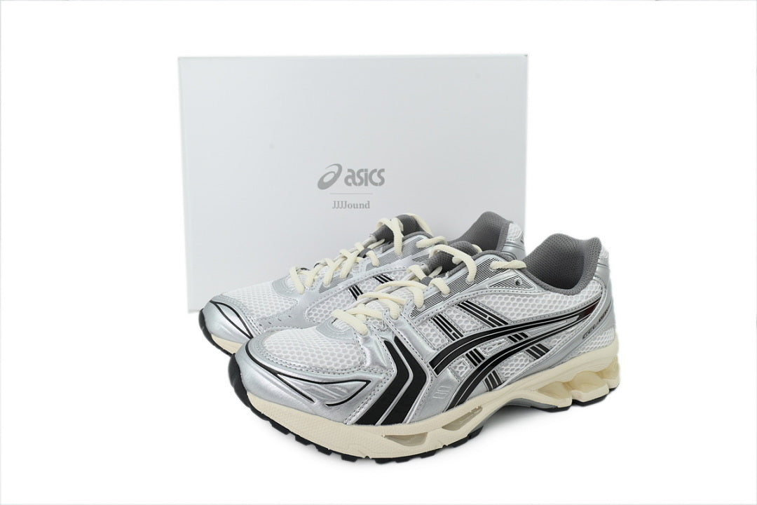 JJJJound x ASICS GEL-KAYANO 14 Silver Black Women's Men's Retro Sneakers 1201A457-101