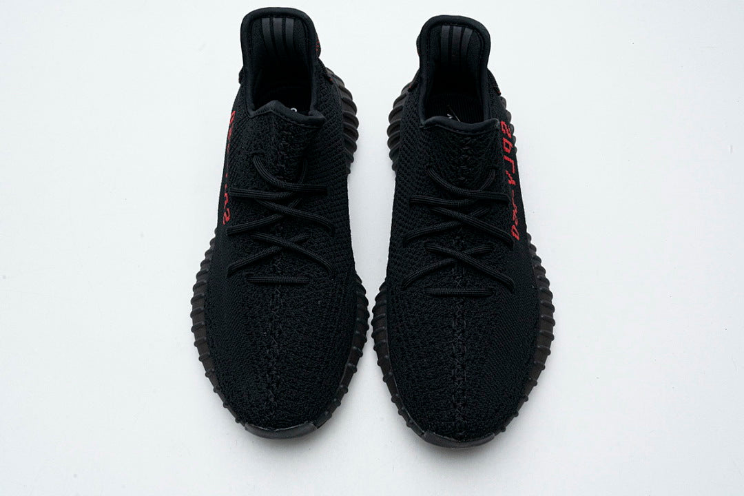 adidas Yeezy Boost 350 V2 Black Red CP9652 Women's Men's Streetwear Sneakers