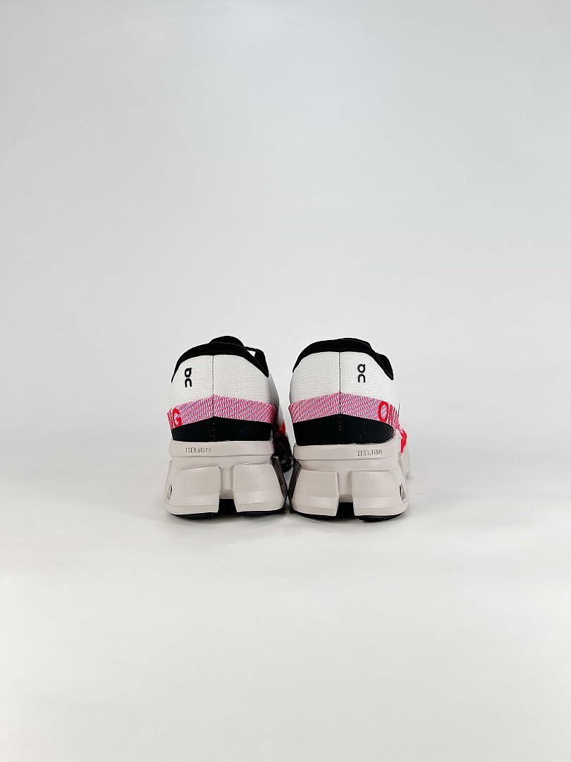 On Cloudmonster 2 White Red Black Sneakers 3WE10113193