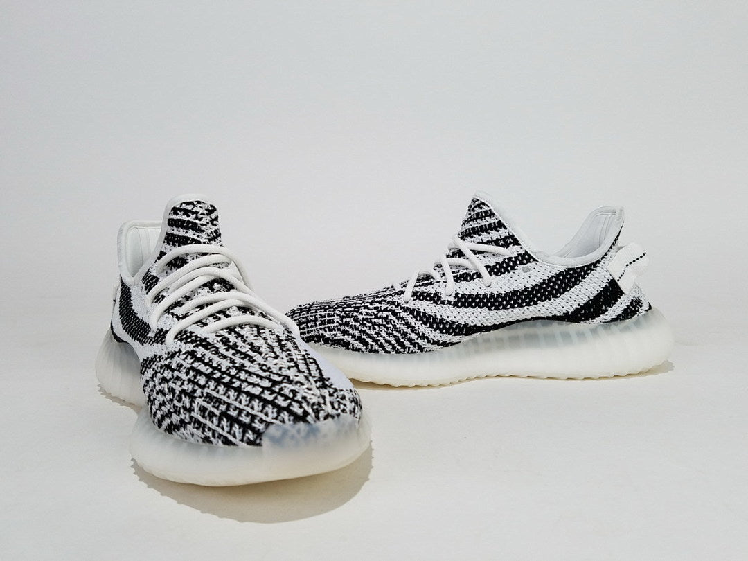 adidas Yeezy Boost 350 V2 Zebra CP9654 | Women's Men's Black White Sneakers