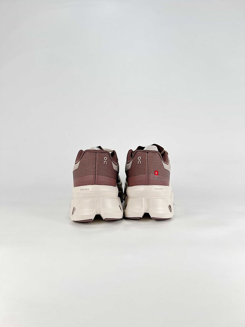On Cloudmonster Void Taupe Brown Cream Lifestyle Sneakers 3WG10911344