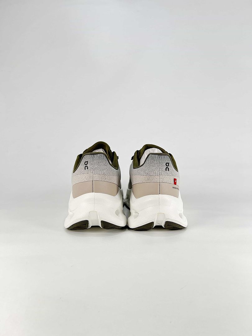 On Cloudtilt Beige Olive Lifestyle Sneakers