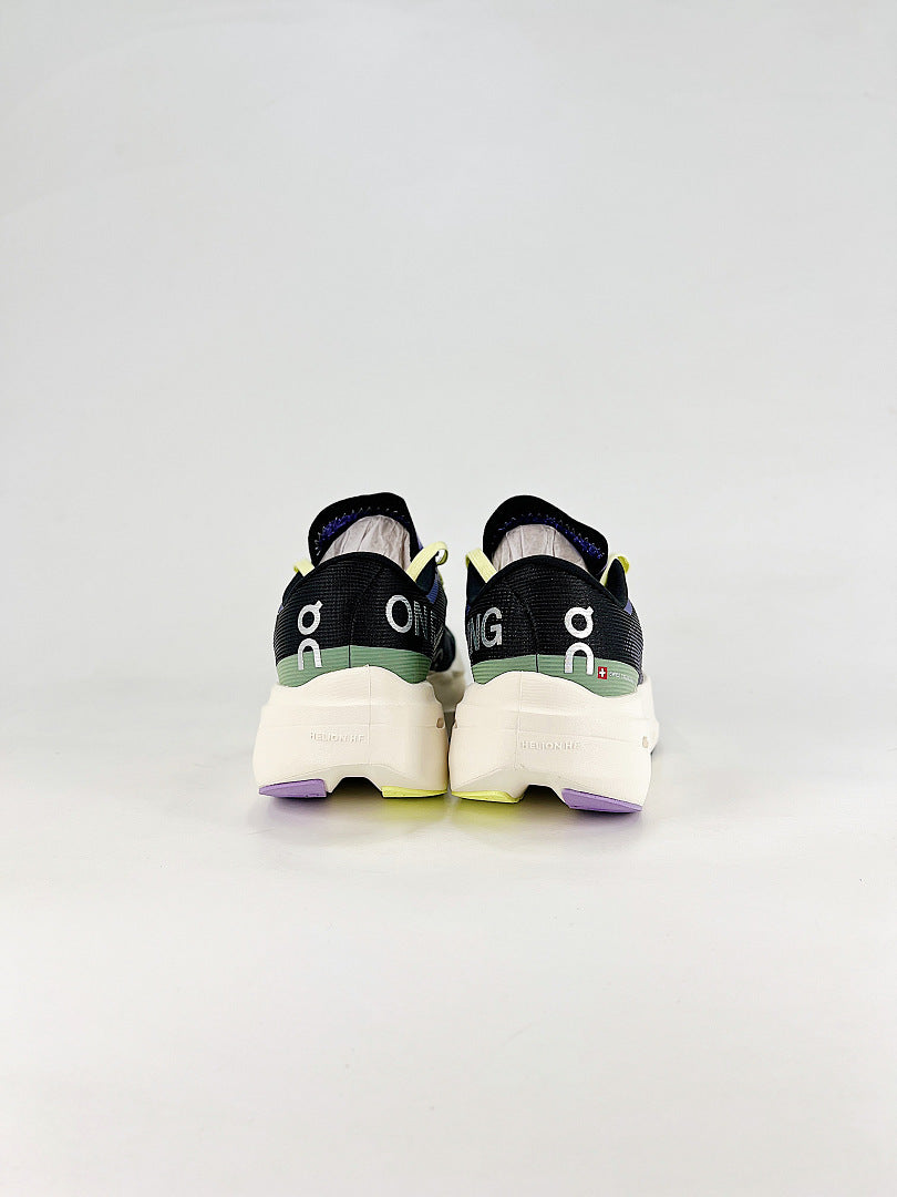 On Cloudboom Volt Black Purple Running Shoes Women Men 3MF30744671