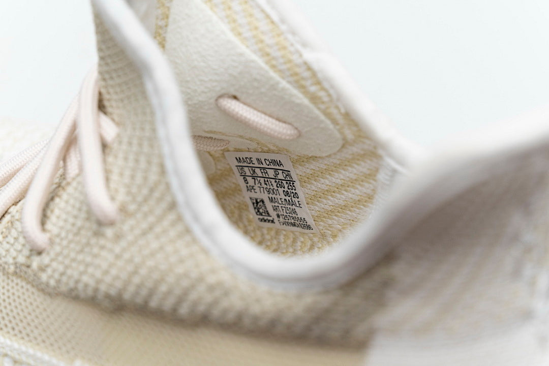 adidas Yeezy Boost 350 V2 Abez FZ5246 – Women's Men's Cream Streetwear Sneakers