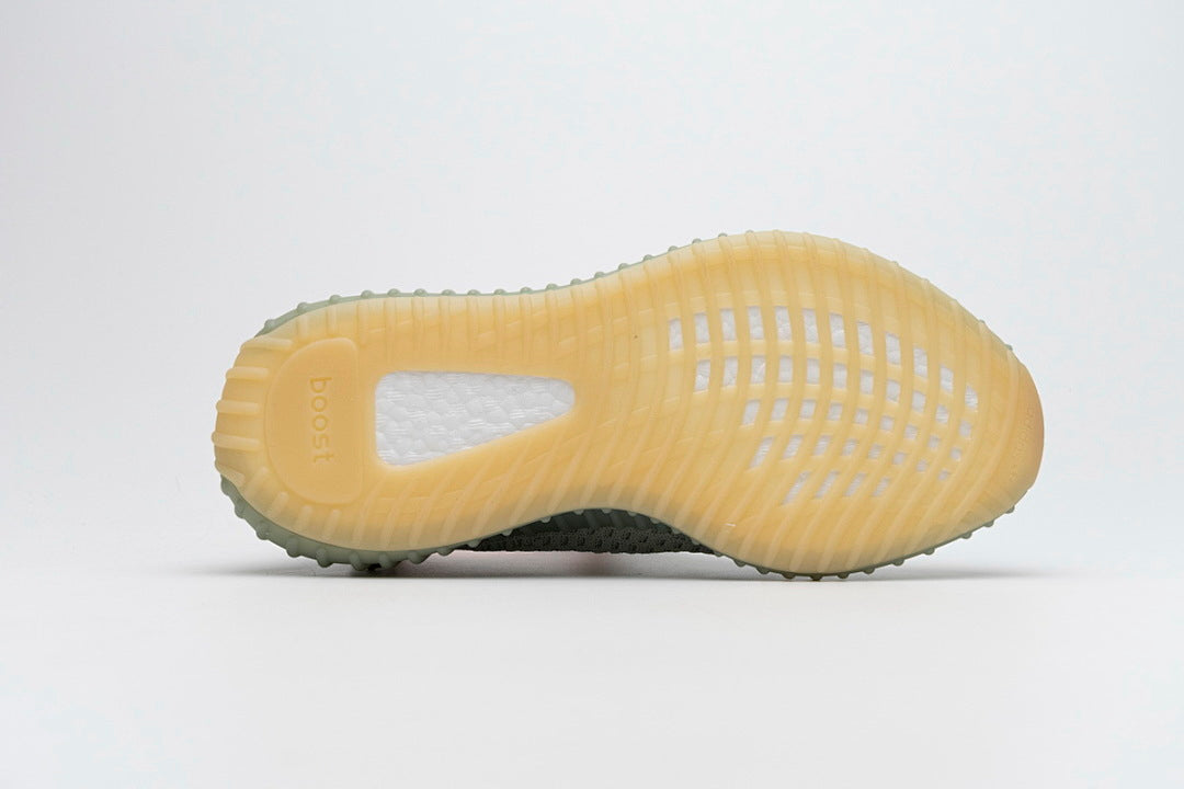 adidas Yeezy Boost 350 V2 Desert Sage FX9035 Women's Men's Sage Green Orange Sneakers