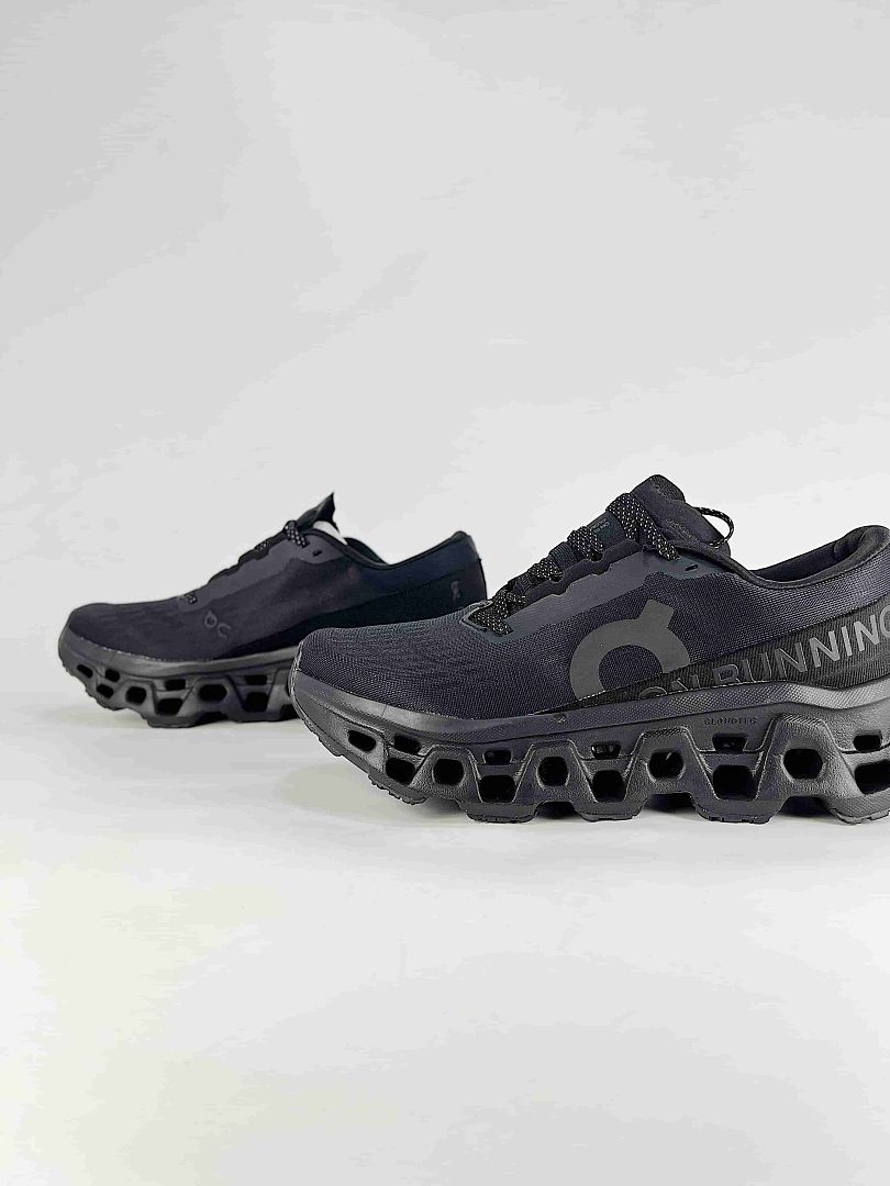 On Cloudsurfer 3 Triple Black Running Style Sneakers 3MG10051043