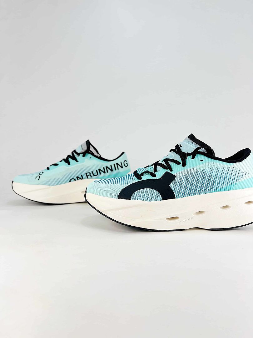On Cloudboom Volt Mint Green Black Running Sneakers Women Men 3MF30745531