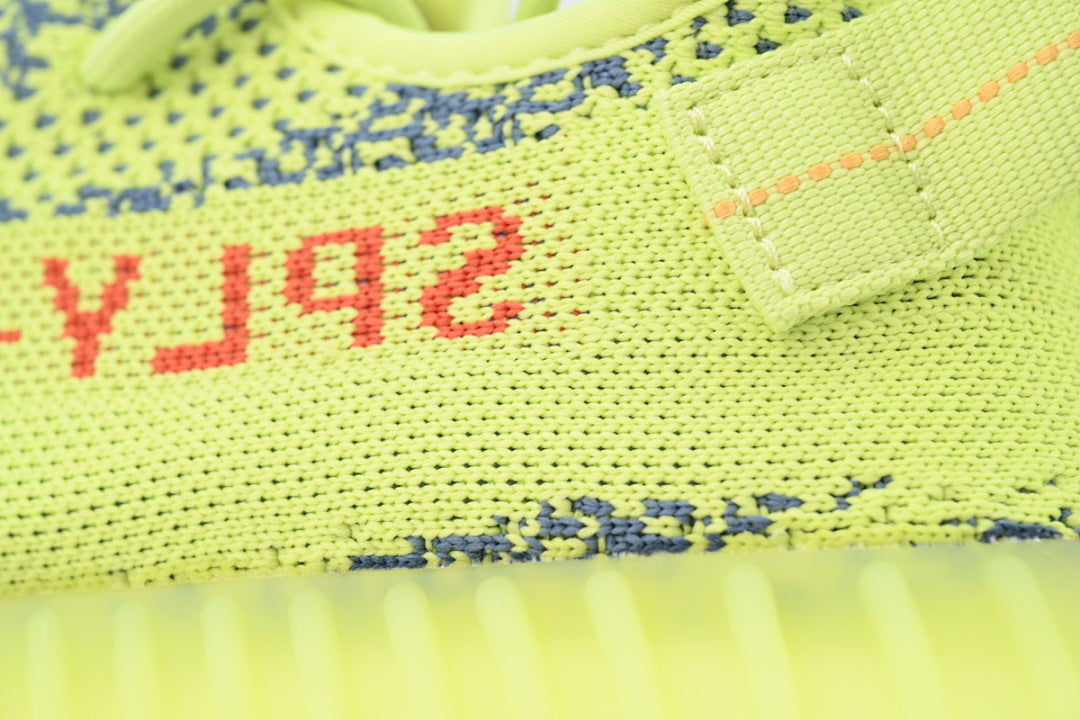 adidas Yeezy Boost 350 V2 Semi Frozen Yellow B37572 Sneakers Women Men