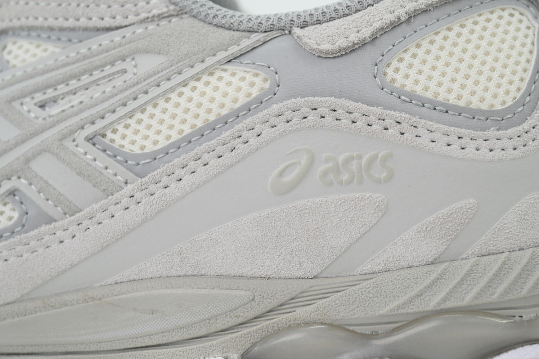 ASICS GEL-NYC Cream Cloud Grey Women's Men's Retro Streetwear Sneakers | 1203A663-101