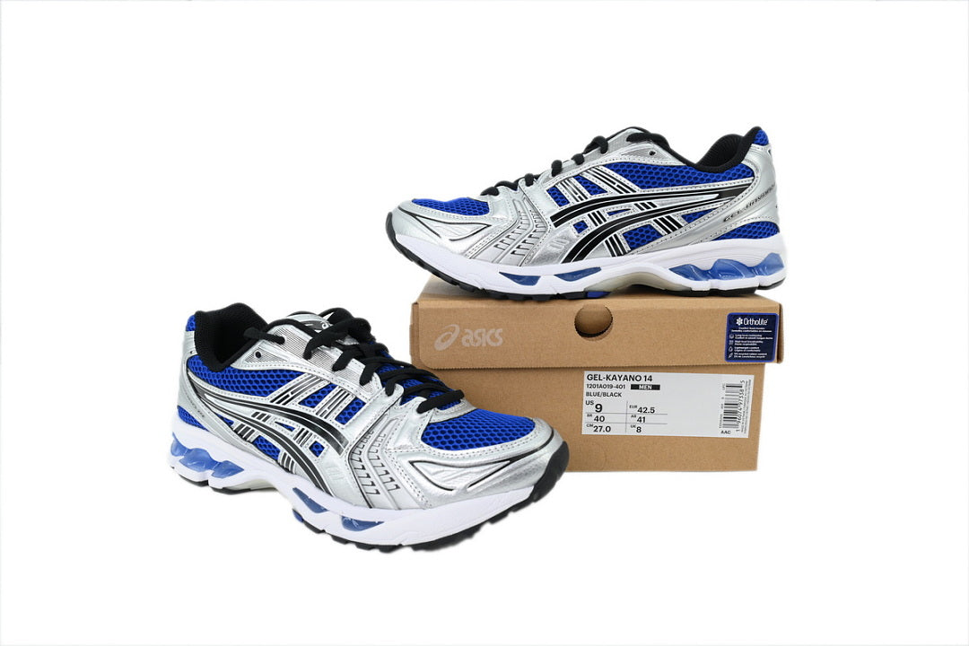 ASICS GEL-KAYANO 14 Monaco Blue Silver 1201A019-401 | Women's Men's Retro Sneakers