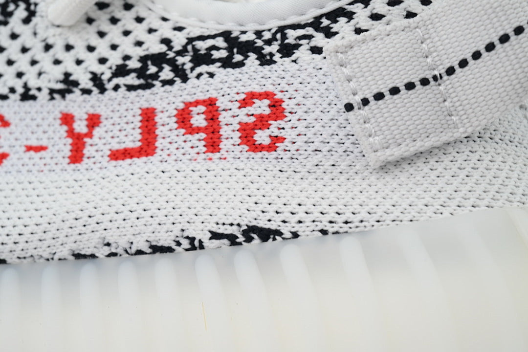 Adidas Yeezy Boost 350 V2 Zebra Black White Low Top Sneakers CP9654
