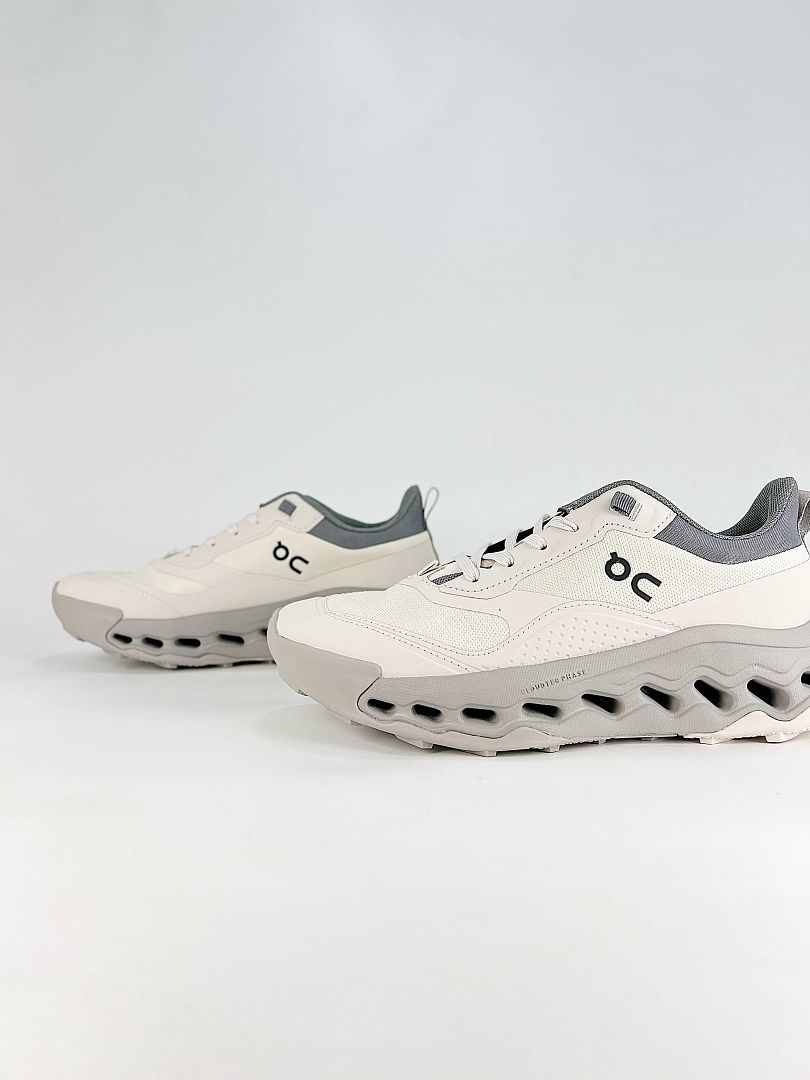 On Cloudleap Cream White Grey Lifestyle Sneakers 3MG10333060