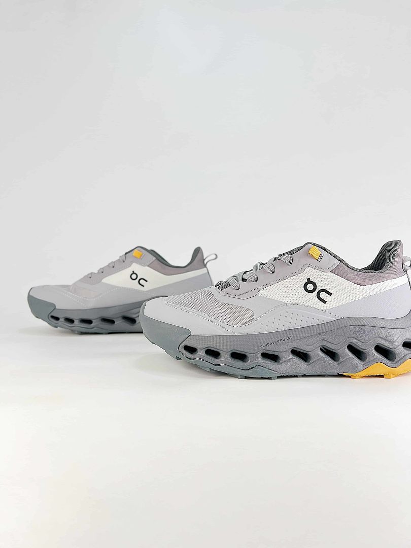 On Cloudleap Grey White Lifestyle Sneakers 3MG10543295
