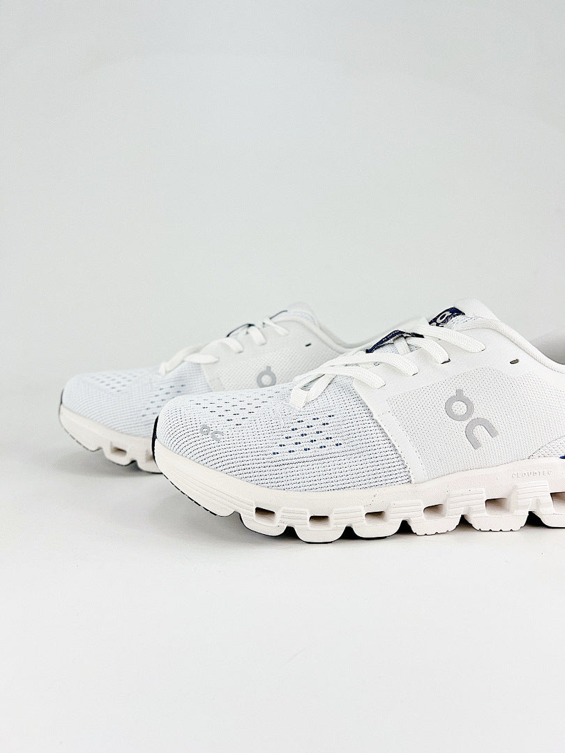 On Cloud X 4 White & Blue Sneakers | Women's & Men's Style | 3WE30073559