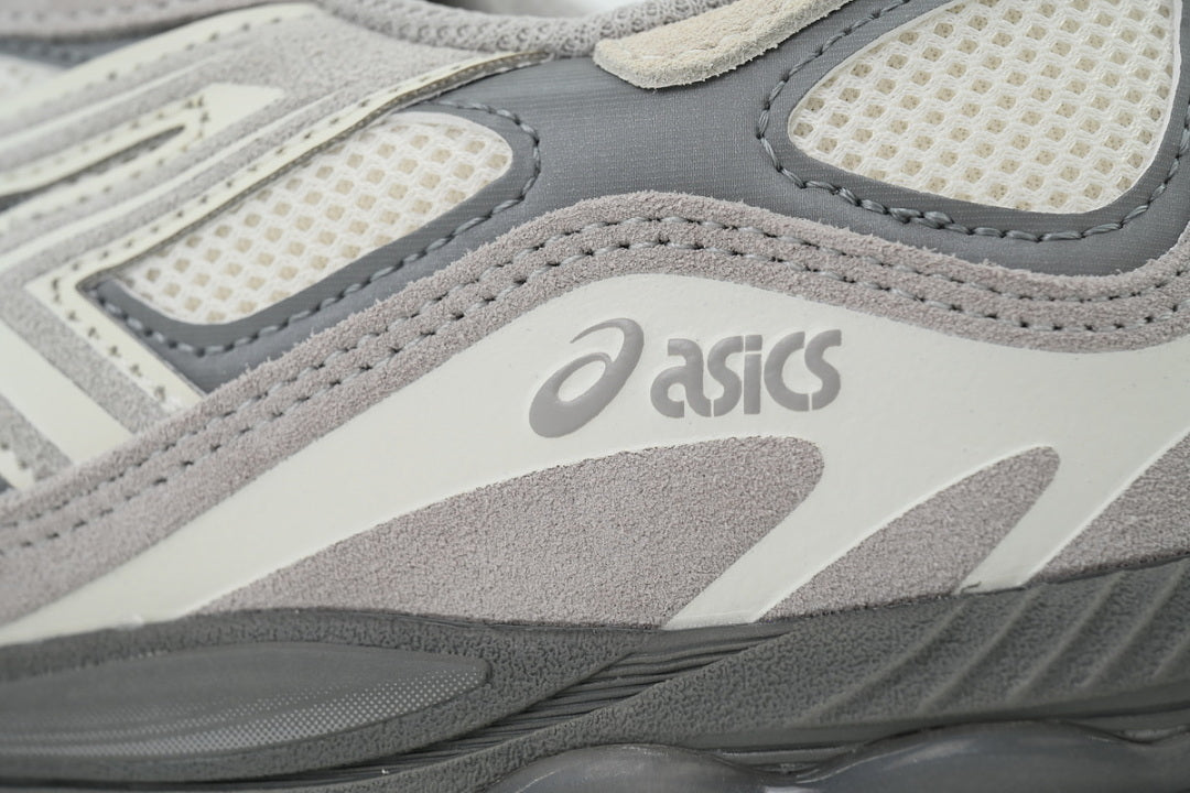 ASICS GEL-NYC Cream Oyster Grey Women's Men's Retro Streetwear Sneakers | 1201A789-103