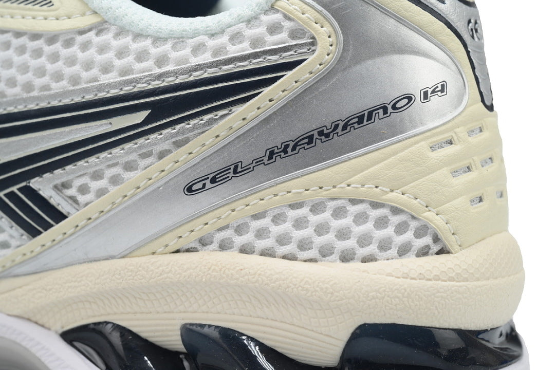 ASICS GEL-KAYANO 14 White Midnight 1202A056-109 | Women's Men's Retro Sneakers