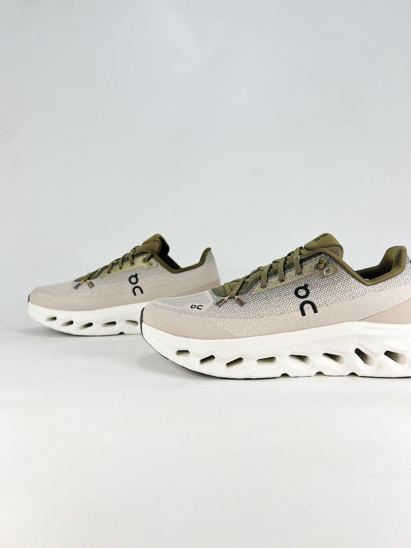 On Cloudtilt Mens Beige Olive Lifestyle Sneakers 3ME10104843