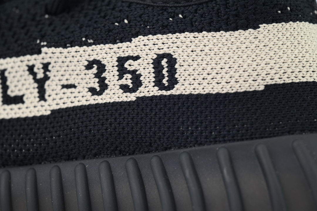 Adidas Yeezy Boost 350 V2 Core Black White Sneakers BY1604