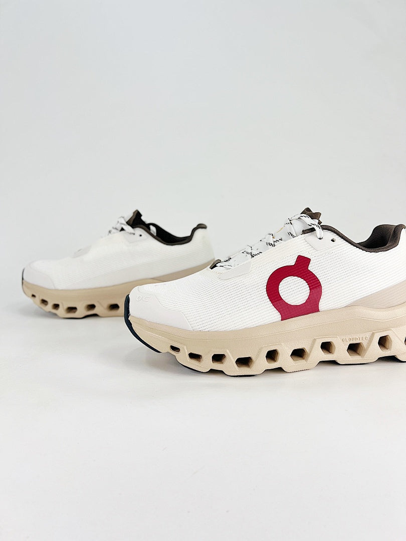 On Cloudmonster Void Year of the Horse White Red Lifestyle Sneakers