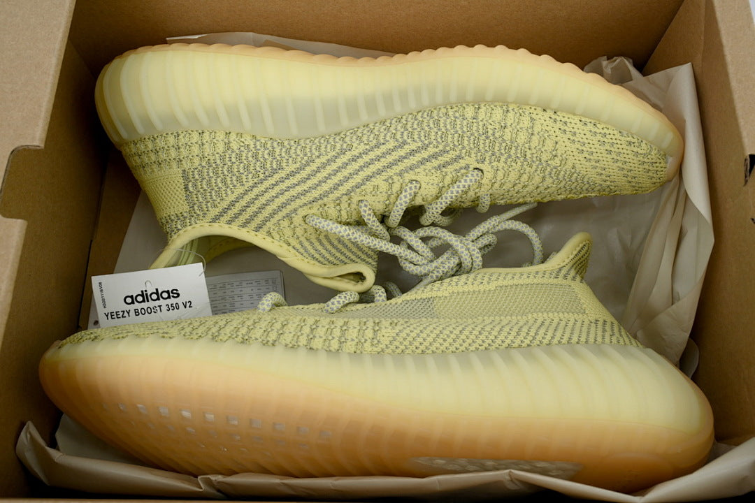 adidas Yeezy Boost 350 V2 Antlia Reflective FV3255 | Women's Men's Yellow Sneakers