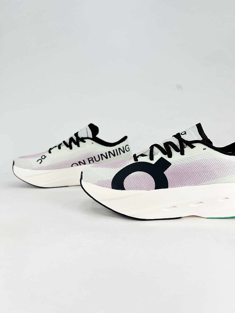 On Cloudboom Volt White Black Running Sneakers Women Men 3MG10974916